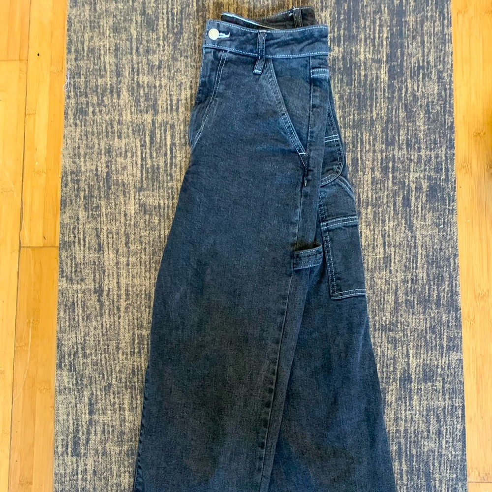 Black carpenter jeans from target
